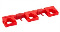 Vikan Hygieniskt Hi-Flex Väggupphäng 42cm Röd