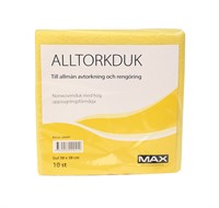Alltorkduk MAX Gul 10-pack