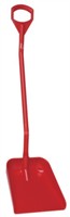 Vikan Ergonomisk Skyffel 131cm Röd