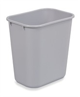 Rubbermaid Rektangulär Papperskorg Återvinning 26.6L Grå