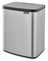 Brabantia Bo Waste Bin 12L Matt Stål FPP