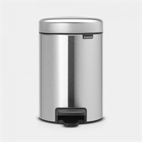 Brabantia NewIcon Pedal Bin 3L Matt Stål FPP