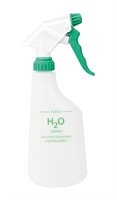 Sprayflaska Grön med text "H2O" 600ml