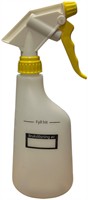 Sprayflaska Gul med text "Brukslösning" 600ml