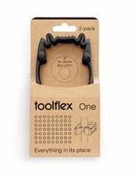Toolflex ONE Hållare 2-pack Svart inkl Adapter