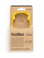 Toolflex ONE Hållare 2-pack Gul inkl Adapter