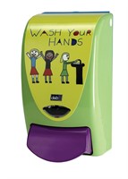 SCJP Dispenser Green "Wash Your Hands" 1L