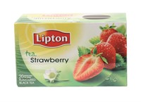 Lipton Svart Te Strawberry 20-pack