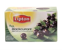 Lipton Svart Te Blackcurrant 20-pack