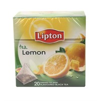 Lipton Svart Te Lemon 20-pack