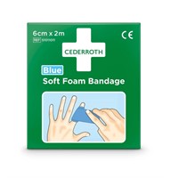 Soft Foam Bandage Blå 6cm x 2m Cederroth