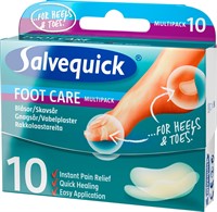 Salvequick FootCare Skavsår Mix 10st