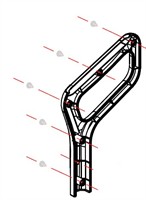 Handtag höger (ASM)