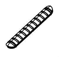 Toppkåpa handtag (ASM)