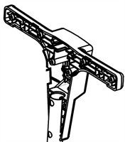 Activa Edge Midi/Maxi Rear half of T-handle