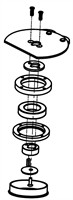 Activa Edge Maxi Balance Plate Assy.