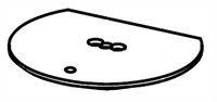 Activa Edge Mini Counterweights Plate Assy.