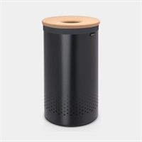 Brabantia Laundry Bin 60L Matt Svart