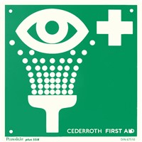Cederroth Skylt Ögondusch 20x20cm