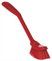 Vikan Diskborste 29cm Medium Röd