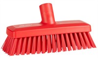 Vikan Kompakt Vägg/Däcksborste 22.5cm Hård Röd