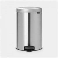 Brabantia NewIcon Pedal Bin 20L Matt Stål FPP