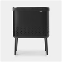 Brabantia Bo Laundry Bin 60L Matt Svart