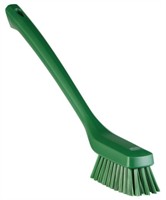 Vikan Smal tvättborste med långt skaft 42cm Hård Grön