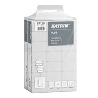 Katrin Plus W-vikt Pappershandduk Non Stop L 2-Lagers, Handy Pack