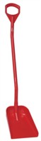 Vikan Ergonomisk Skyffel 128cm Röd